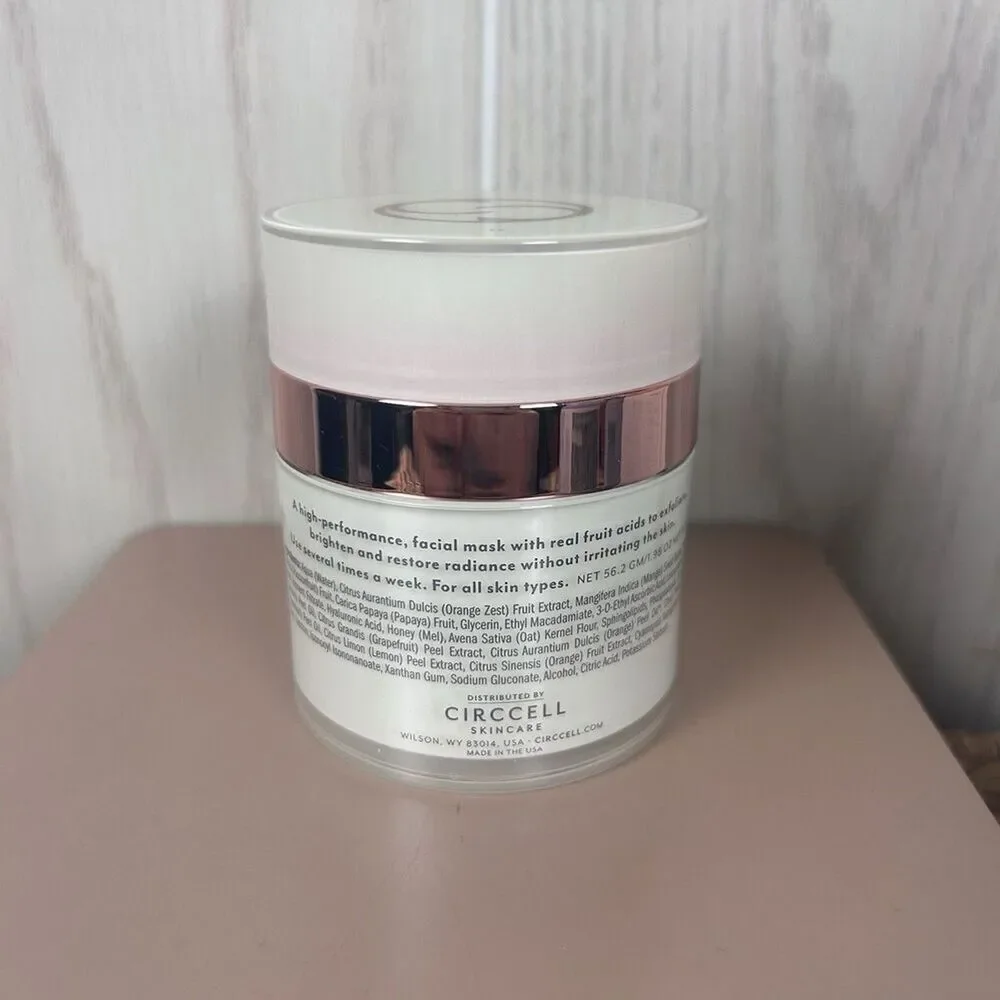 NEW CIRCCELL Skincare Fruition Brightening & Polishing Fruit Mask, Bulk Lot 16ct